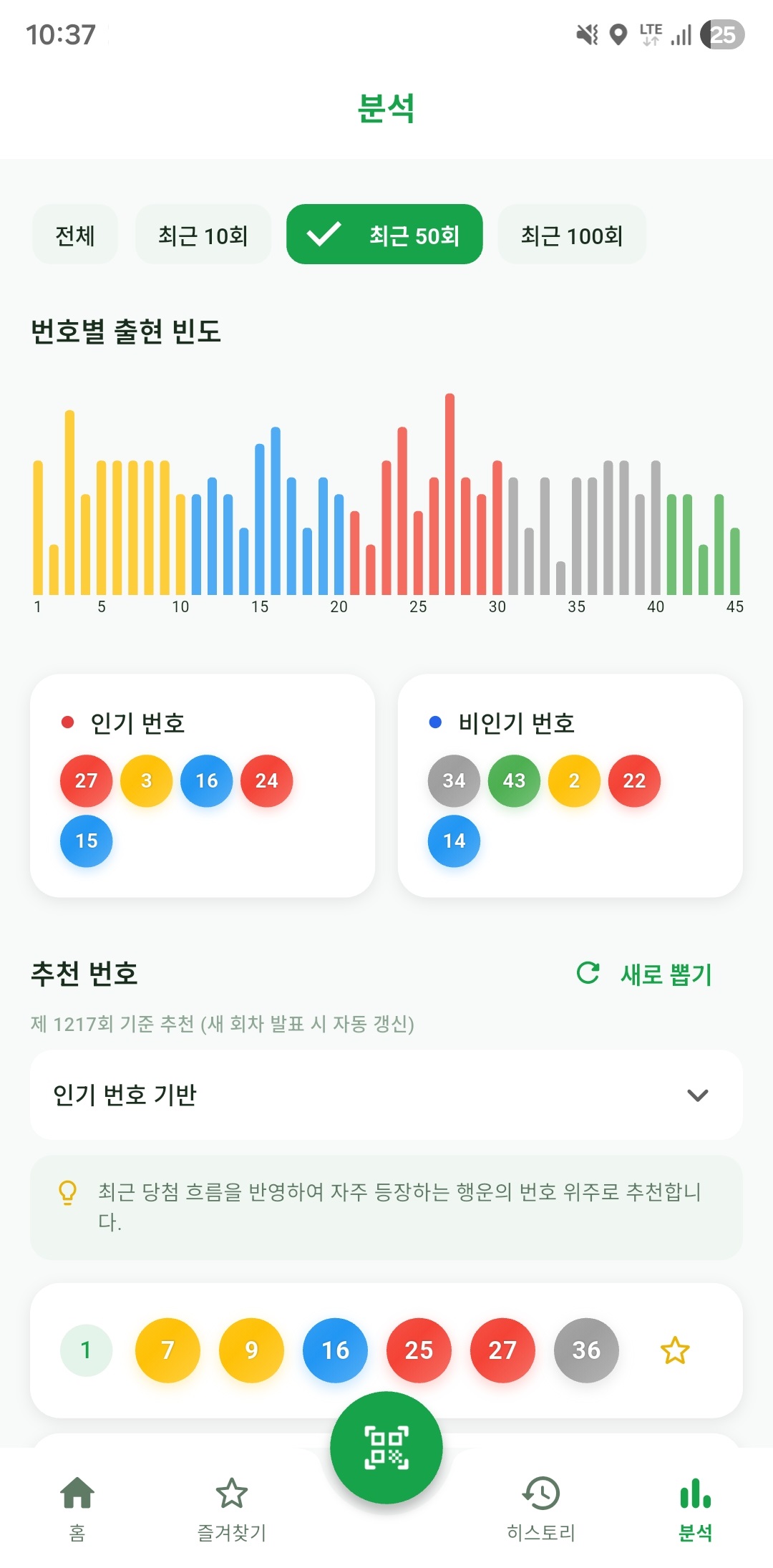번호 분석